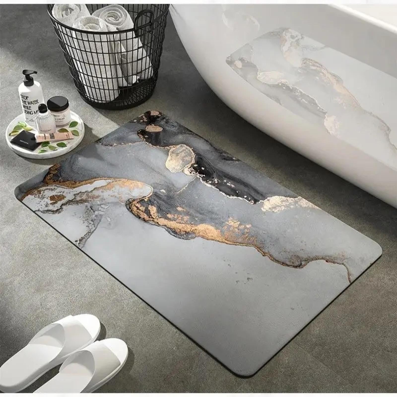 Tapis de salle de bain pour entrée et porche style décoration de la maison