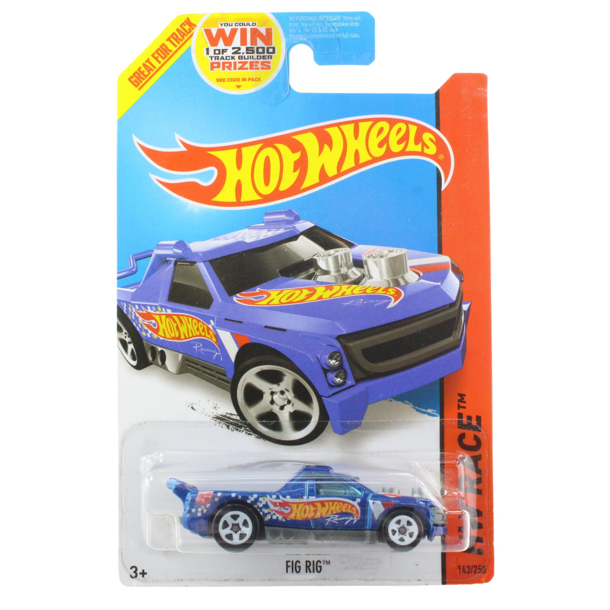 Hot Wheels Race Series 1:64 Scale - Fig Rig