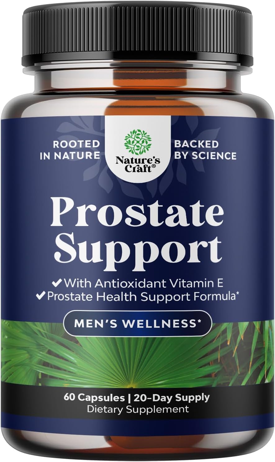 Prostate Health Supplement for Men - Urinary Tract Support - 60 Capsules