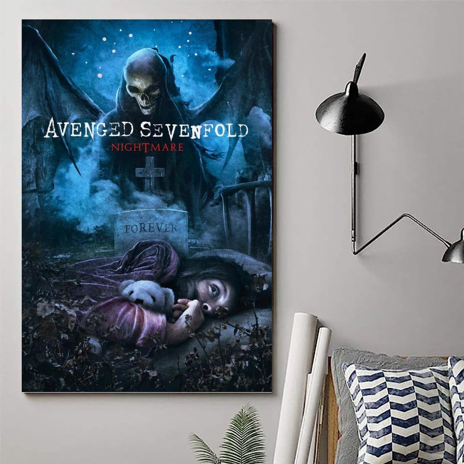 Amazon.co.jp: Zelbuck Avenged Sevenfold Nightmare ポスター