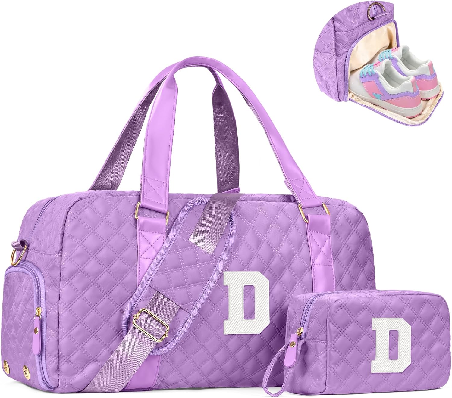 Girls Birthday Gifts, Travel Duffel Bag, Personalized Weekender Bag, Monogram Overnight Bag Gift for Grandmother, Birthday Gifts Personalized Gifts Bridesmaid Gifts, Mom Gifts