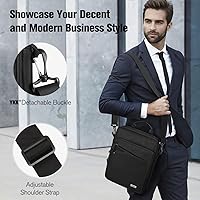 Vista 6 de MoKo Bolsa para iPad de 9-11 Pulgadas, Funda de Transporte para Tableta, Funda Protectora de Tableta de 360° Estuche de Viaje con Correa