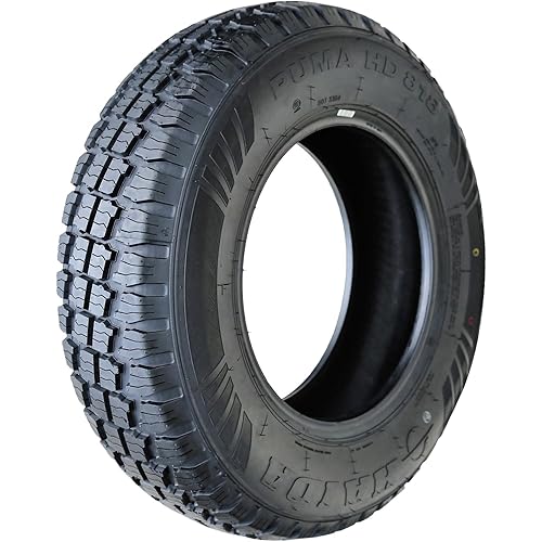 Haida Puma HD818 M/T Mud Off-Road Light Truck Radial Tire-LT215/75R15 215/75/15 215/75-15 106/103S Load Range D LRD 8-Ply BSW Black Side Wall
