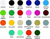 Vista 3 de Calcomanía de vinilo compatible con productos POWERSTROKE DIESEL (5.5 x 1.25 pulgadas, verde lima)