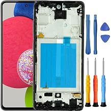 for Samsung Galaxy A52 5G Screen Replacement for Samsung A52 / A52S 5G Screen Replacement with Frame SM-A526U1 A526 A526W A528U1 A528W LCD Display Touch Digitizer Assembly with Tools