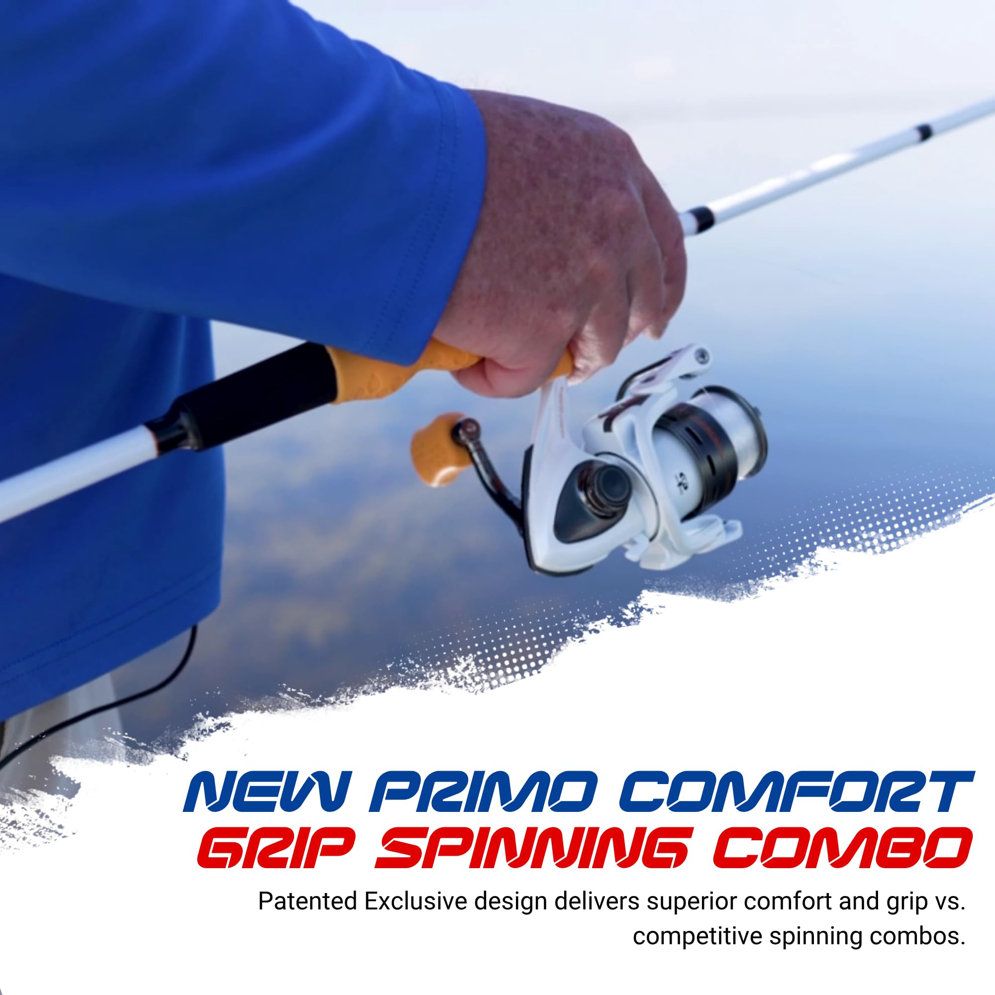 ardent fishing rods and reels Amazon.com : Ardent Primo Comfort Grip Fishing Rod and Reel Combo, Orange,  5.1:1 Gear Ratio and 4+1 Ball Bearings, 2000 Size Reels, Reduce Hand  Fatigue and Irritation, Spinning Pole for Freshwater Fish :
