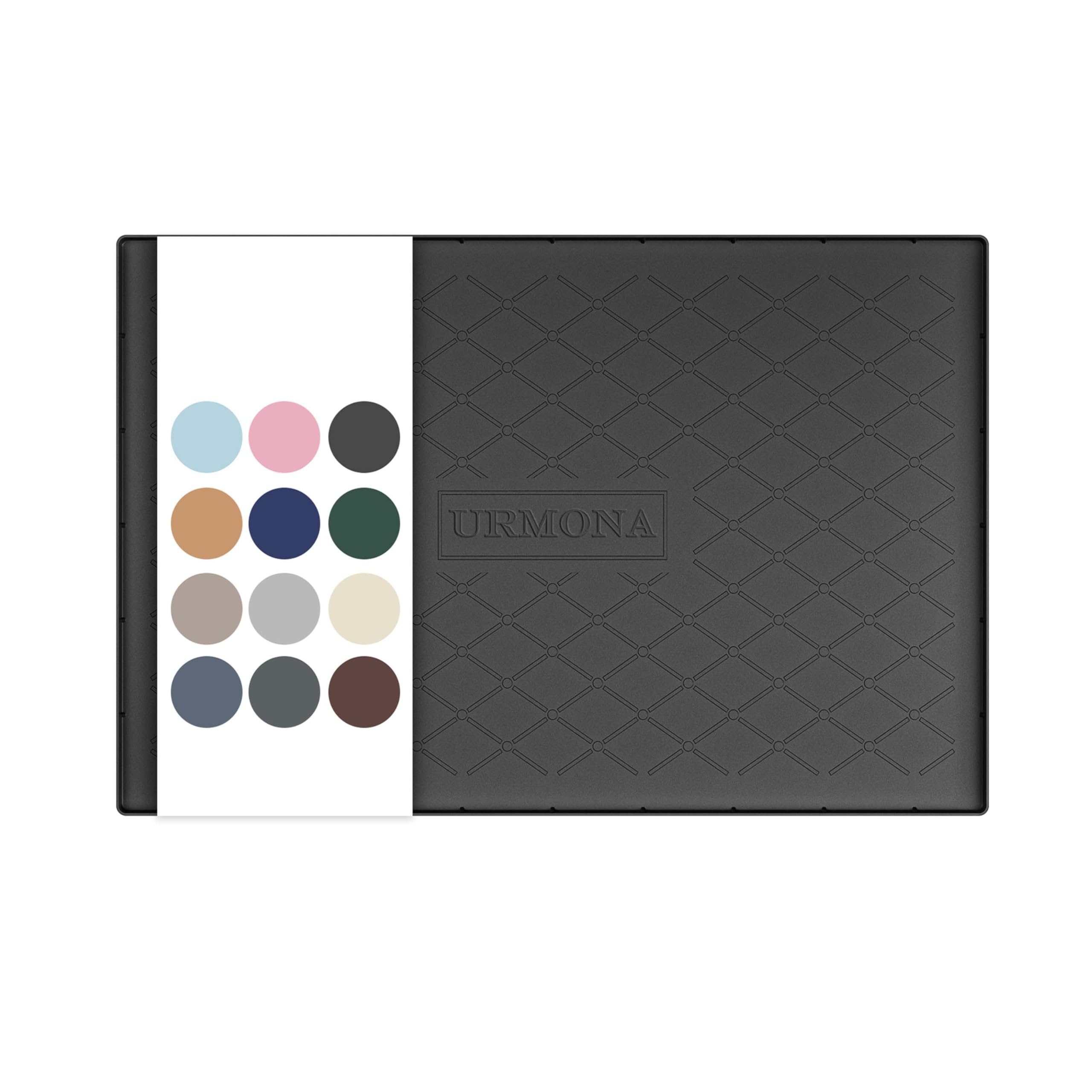 URMONA Under Sink Mat 55 x 78 cm, Waterproof Silicone Cabinet Protector — image 1