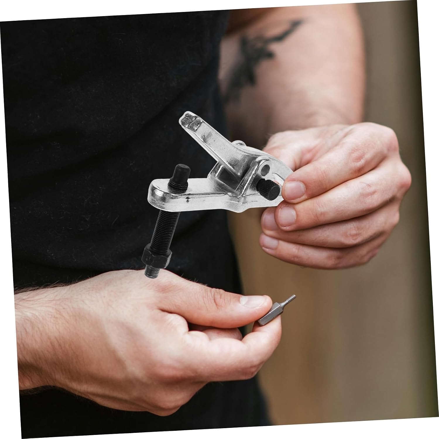 Cabilock Ball Joint Separator Tool for Car Repair Automotive Puller for Vehicle Maintenance Heavy-Duty Ball Joint Extractor Ergonomic Handle