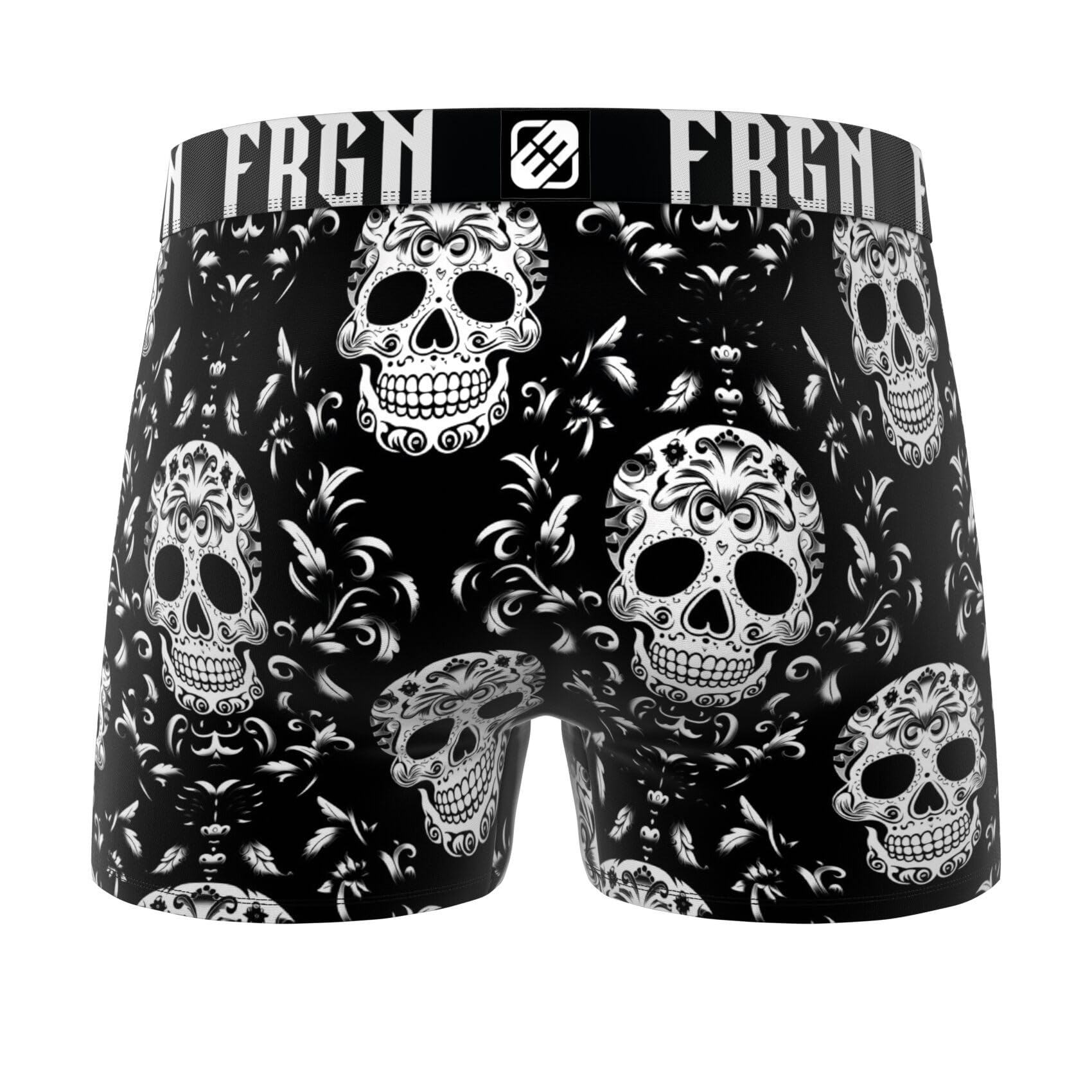 Freegun Boxer Homme Savage Animals, Caleçon Homme Ultra-Doux, Stretch & Respirant (Lot de 4)