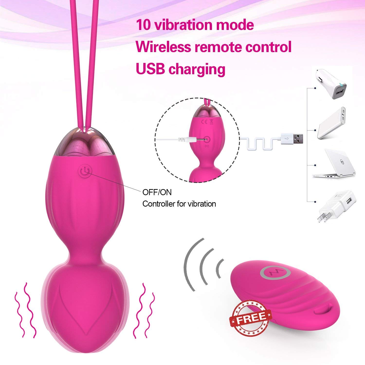 Liebeskugeln Vibration 4er Set, Medizinische Silikon Liebeskugeln mit  Fernbedienung Kabellos fr Frauen Beckenbodentraining Kugeln Training Der  Vaginalmuskulatur, 3 Liebeskugeln und 1 Vibro-Ei : Amazon.de: Drogerie &  Krperpflege