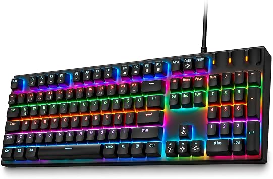 Node Game Kablolu RGB Mekanik Oyuncu Klavye Bilek Destekli KB-17