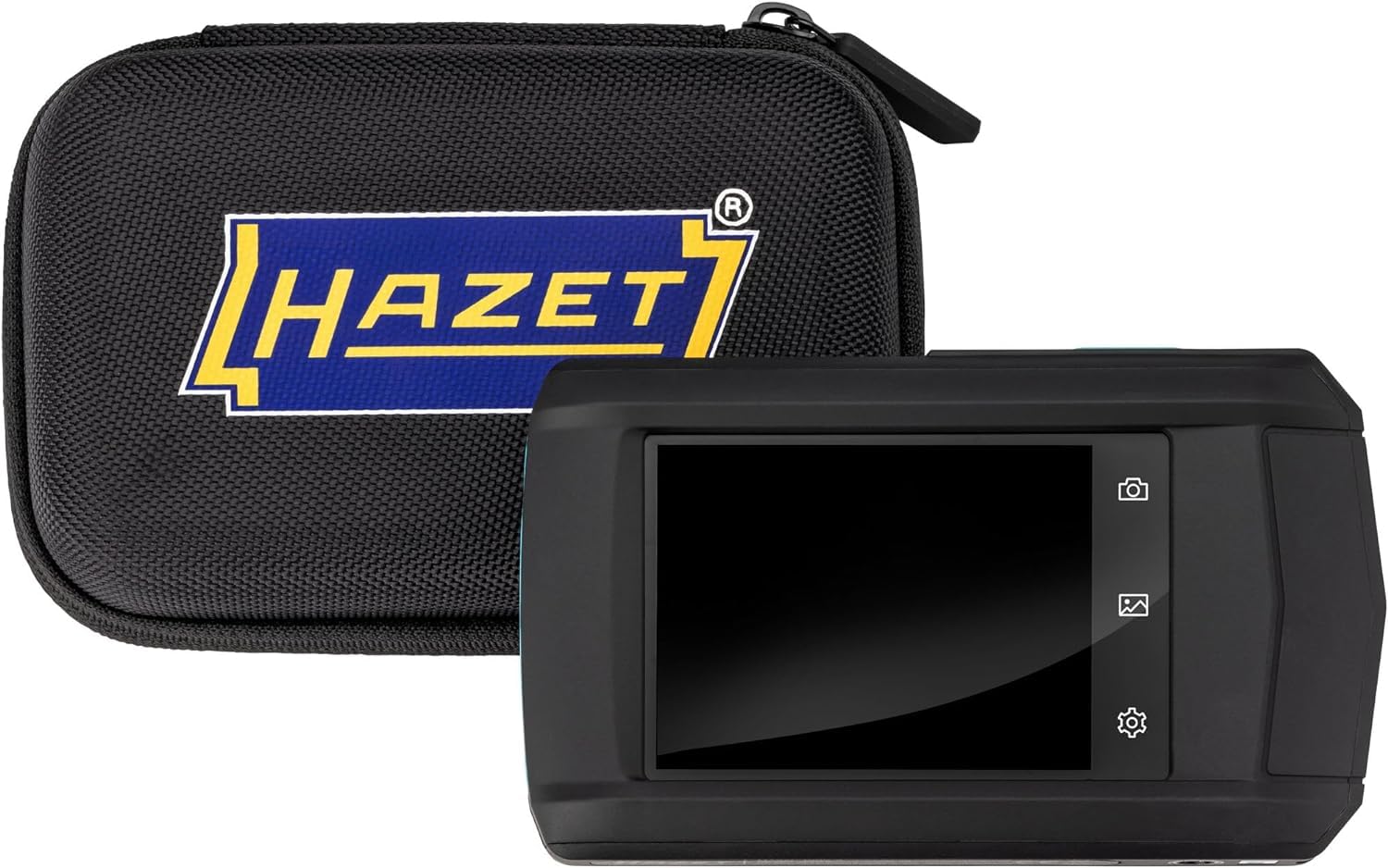 HAZET Cámara termográfica 1992-2, pantalla táctil LCD de 3,5 pulgadas, resolución térmica de 256 x 192 píxeles, para diagnóstico de edificios, instalaciones eléctricas, fontanería