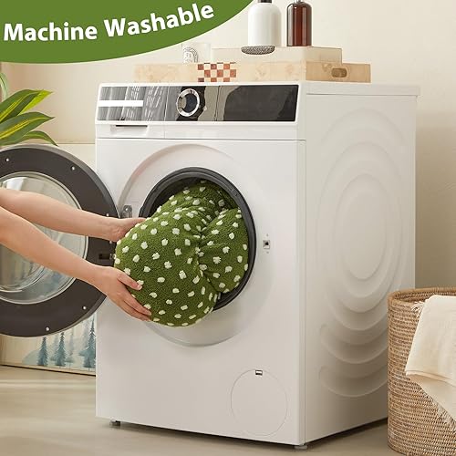 Miniatura 4 de BFPETHOME Camas de perro en forma de dona para perros pequeños, camas redondas para gatos de interior, cama relajante para cachorros y gatitos con