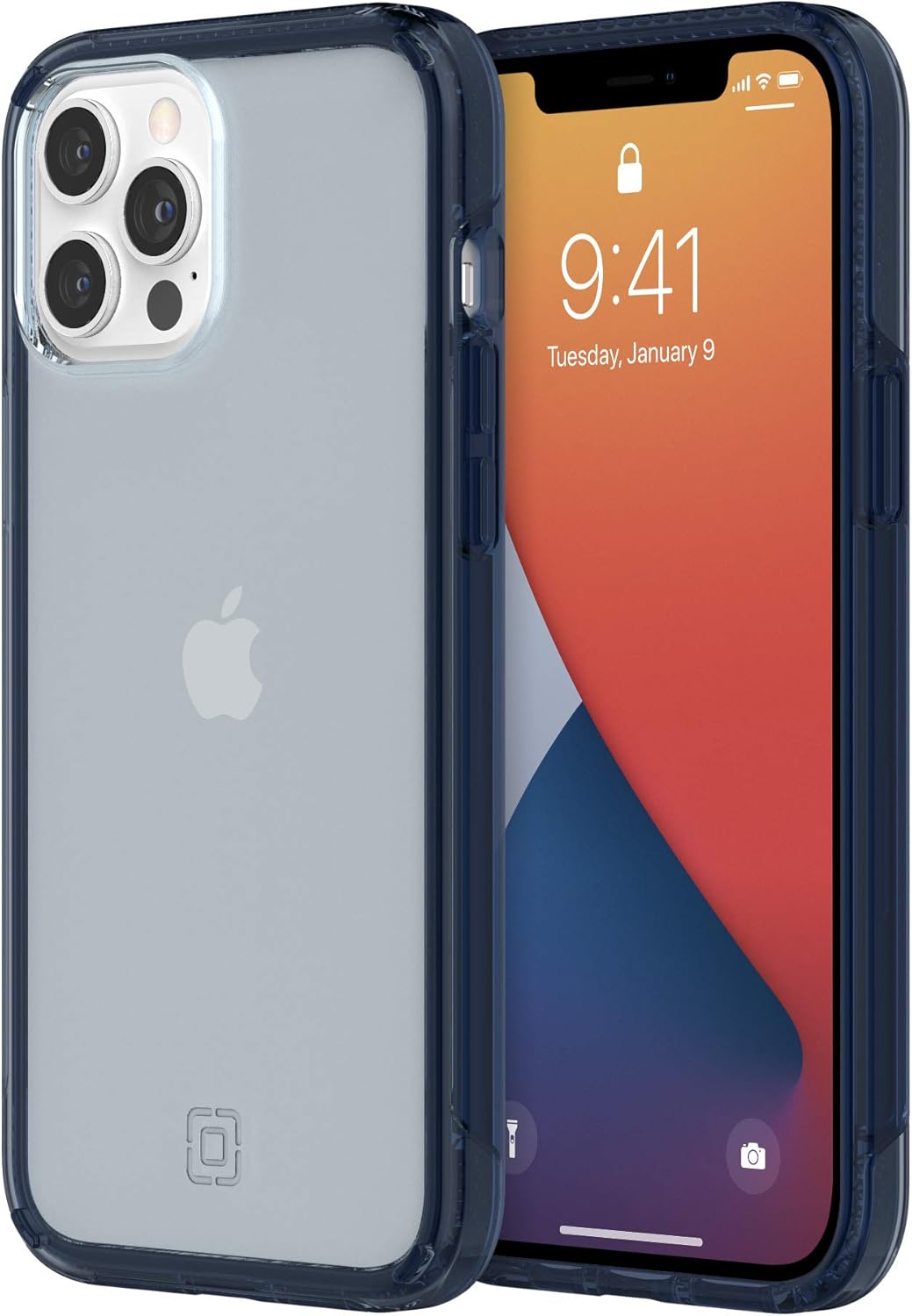 Amazon Com Incipio Slim Case Compatible With Iphone 12 Pro Max Translucent Midnight Blue Cell Phones Accessories