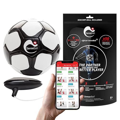 SenseBall Soccer Trainer Ball with Free App