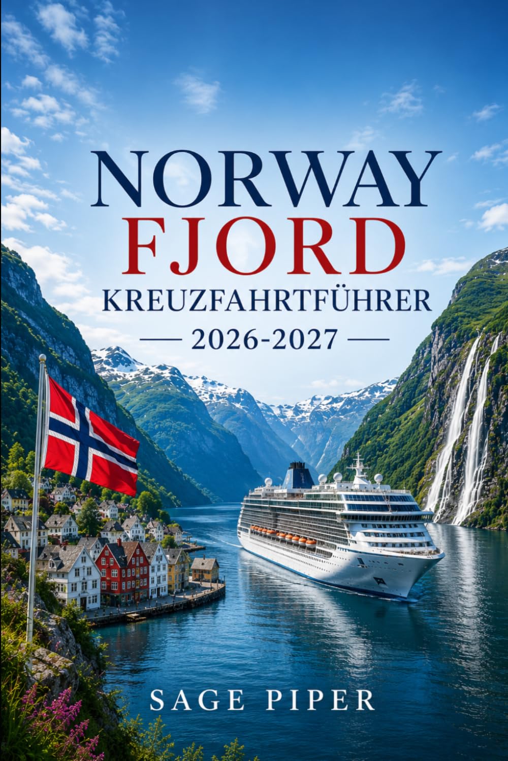 Norway Fjord Kreuzfahrtführer 2026-2027: Erleben Sie Bergen, Flåm, Geiranger, Ålesund, Stavanger, Olden, Hellesylt, Andalsnes, Sognefjord, ... Paare, Familien und Alleinkreuzfahrt