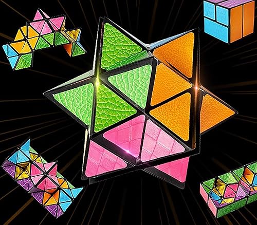 Miniatura 3 de Magic Cube - Juego de rompecabezas 2 en 1, rompecabezas geométricos de cerebro, rompecabezas geométricos de lógica 3D, juegos de inteligencia