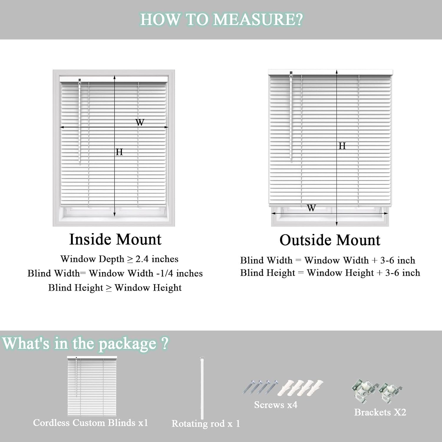 Printed Custom Aluminum Blinds for Indoor Window, Personalized Picture Logo Text 1 inch Horizontal Window Blinds, Anti-UV Adjustment Metal Mini Image Blinds for Office and Home, White(Custom Size)