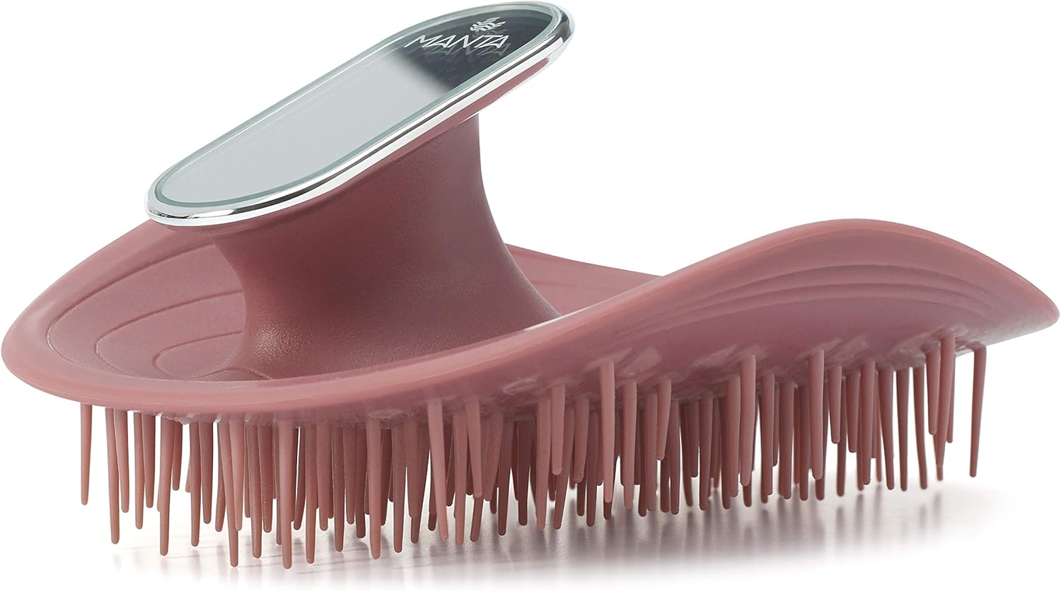 Manta Mirror Hairbrush Fully Flexible Hair Brush Gentle Brush That