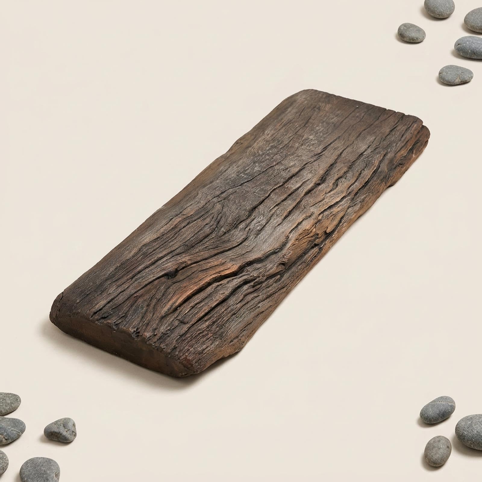 Finto Legno Stepping Stones Finitrici Esterni Artificiali a Bordo