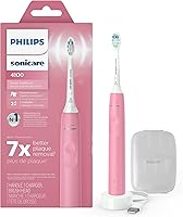 Vista 52 de Philips Sonicare 4100 HX3681/24 - Cepillo de dientes eléctrico recargable con sensor de presión, color negro