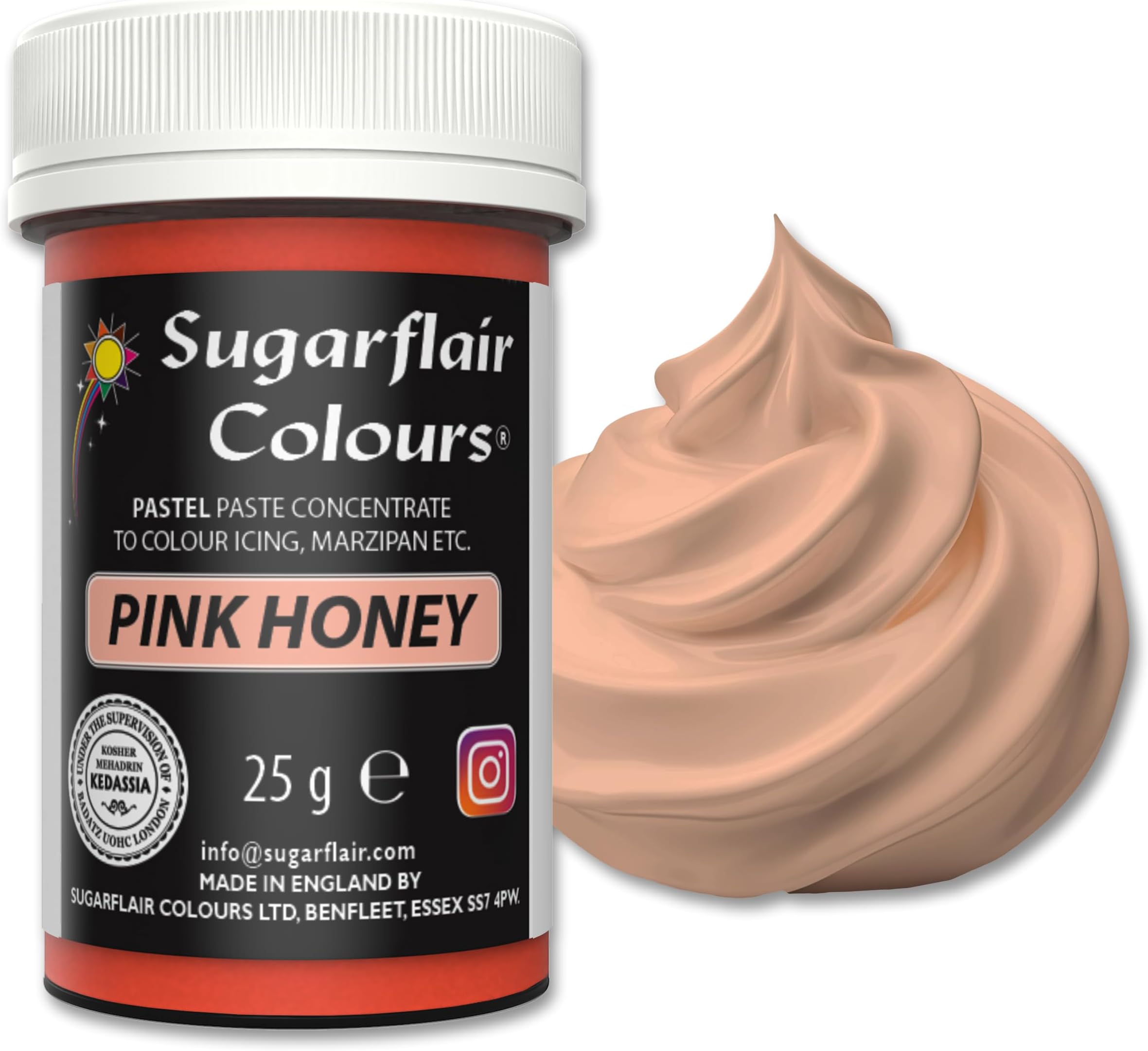 Sugarflair Paste Colour - Pastel Skin Tone 25g