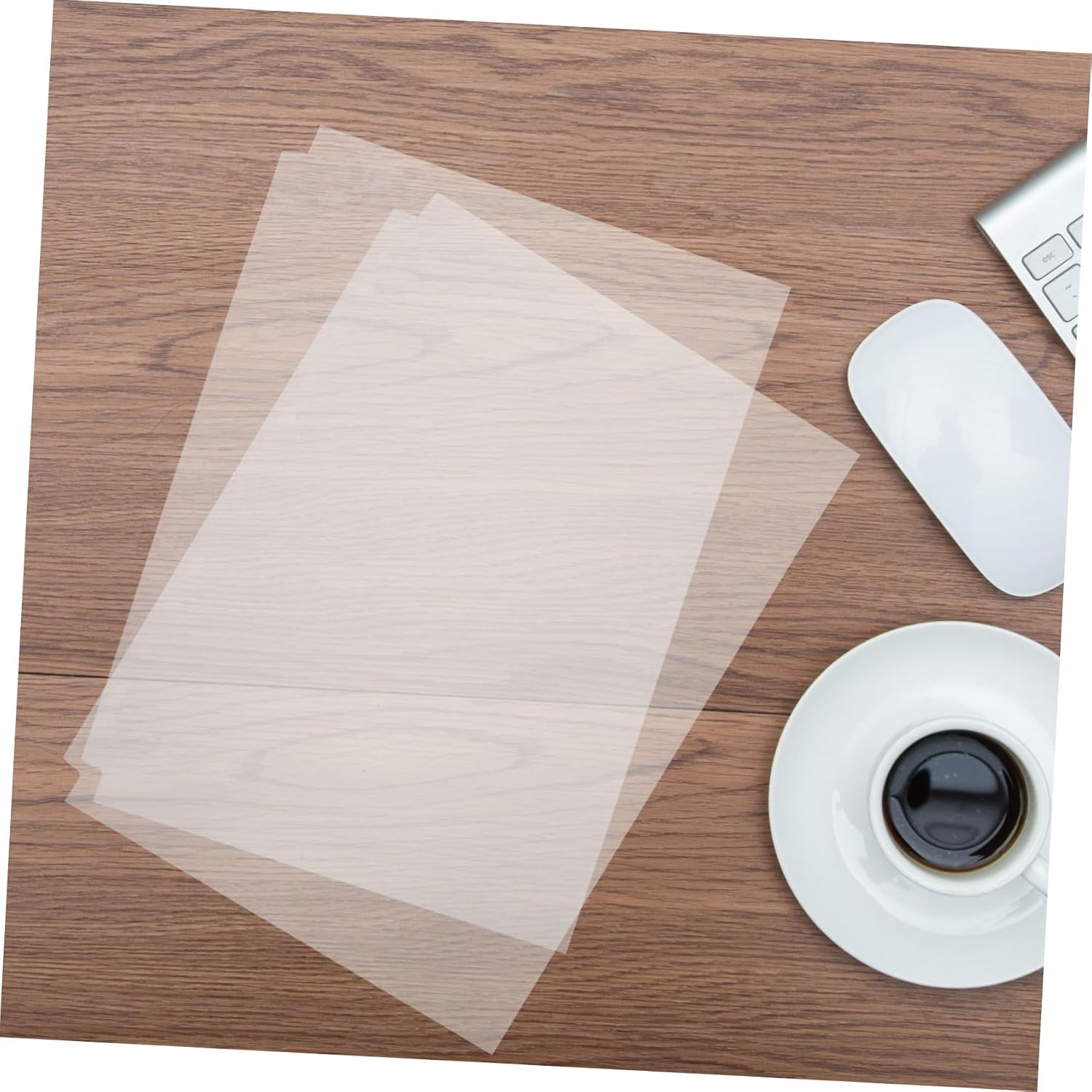 Operitacx 60pcs Photo Album Refill Pages Clear PVC Double Sided Protectors for Photos and Postcards for Organizing Memories