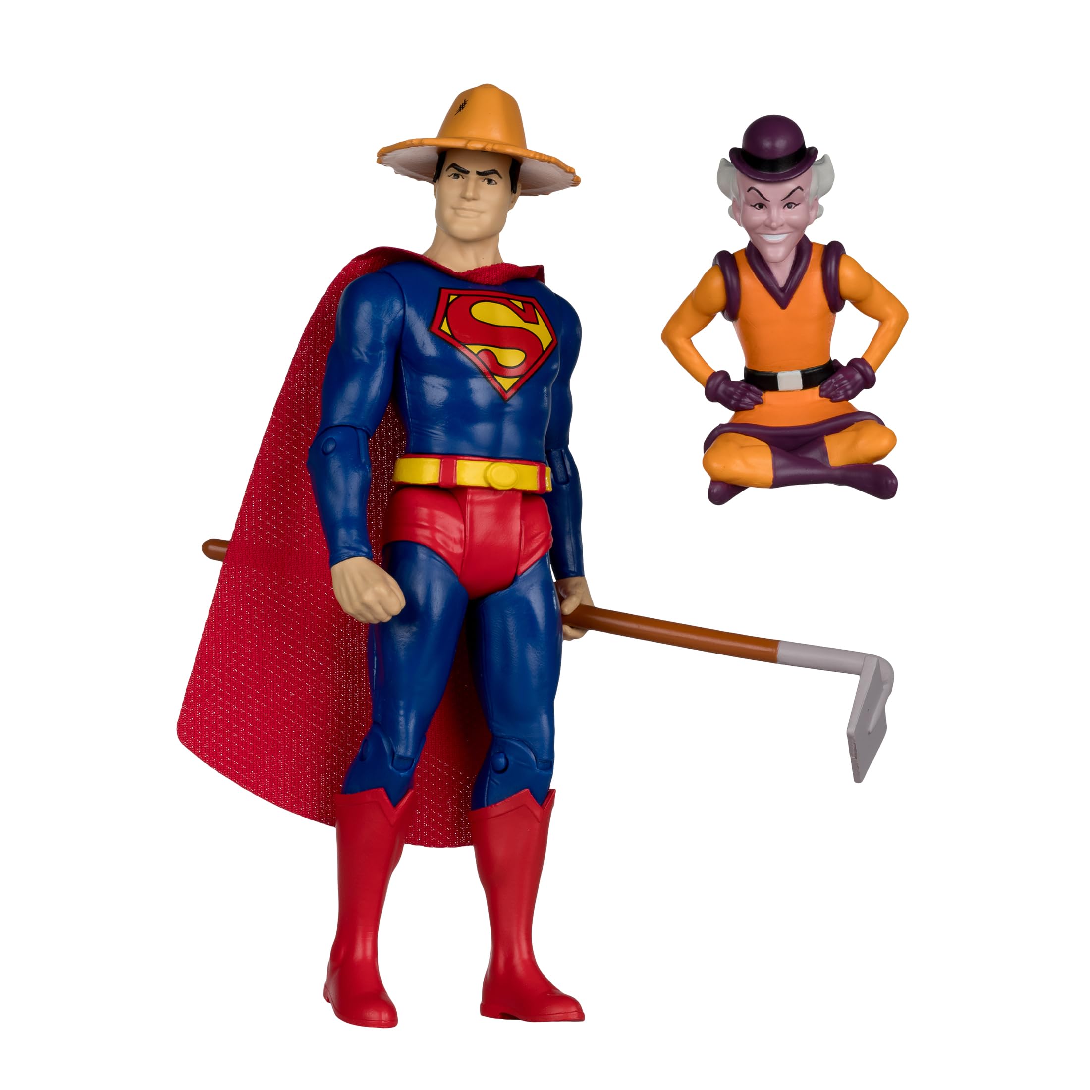 McFarlane DC Retro Superman and Mr. Mxyzptlk (Super Friends) 6in Action Figure Toys