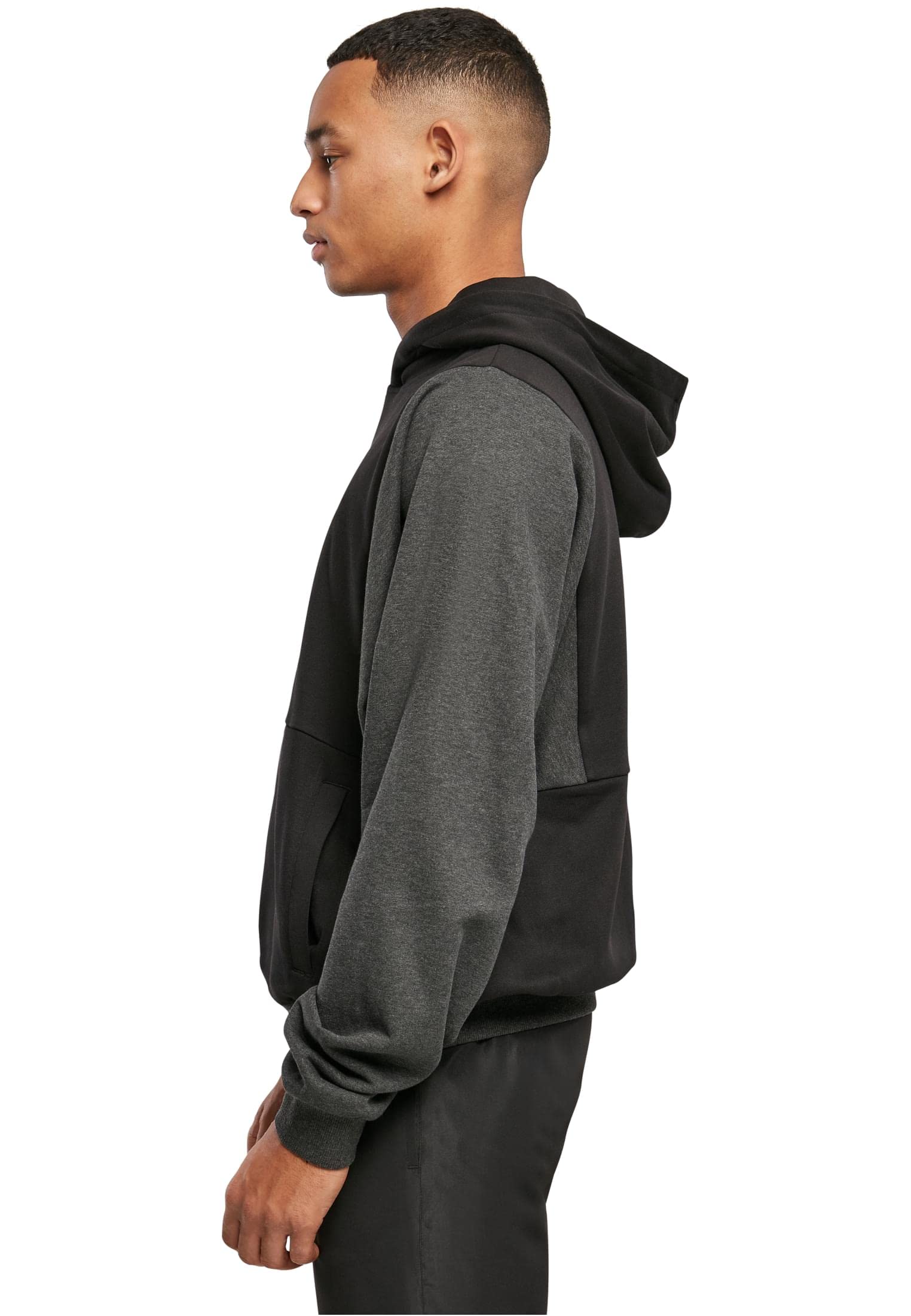 Urban Classics Men's Tb5502-cut on Sleeve Hoody Sweatshirt
