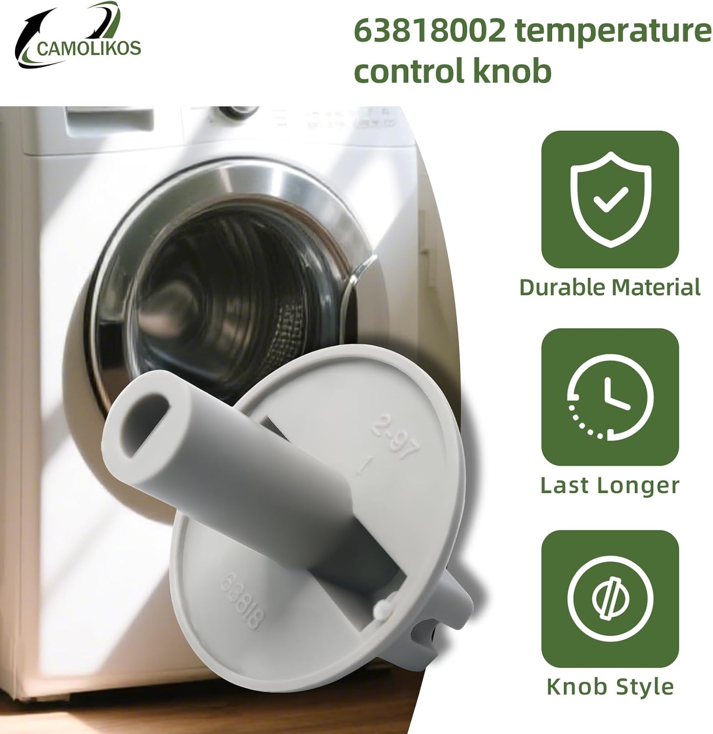 63818002 Temp Control Knob Fits for TPI63818002 Replacement Parts