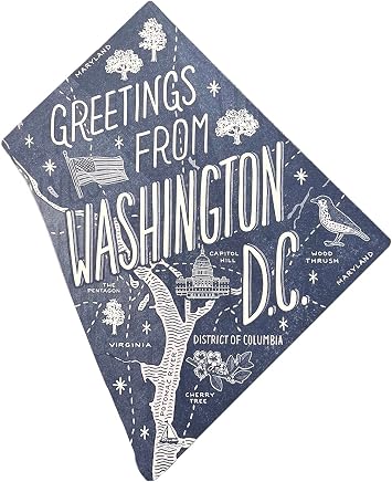 Noteworthy Washington D.C. Postcard