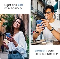 Vista 8 de FireNova Designed for iPhone 13 Pro Max Case, Silicone [Camera Protection] Phone Case with [2 Screen Protectors], Soft Anti-Scratch Microfiber Deep