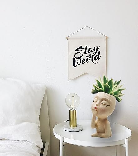 Miniatura 6 de COMODID Macetero para la cara macetero para la cabeza maceta para las cabezas de las damas maceta con caras de niña macetas pequeñas con estatua