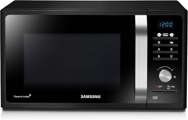 Samsung MS23F301TAK Solo Microwave, 800W, 23 Litre, Black