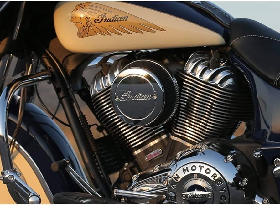 Amazon.com: Indian Motorcycle Chrome Thunder Stroke High Flow Air