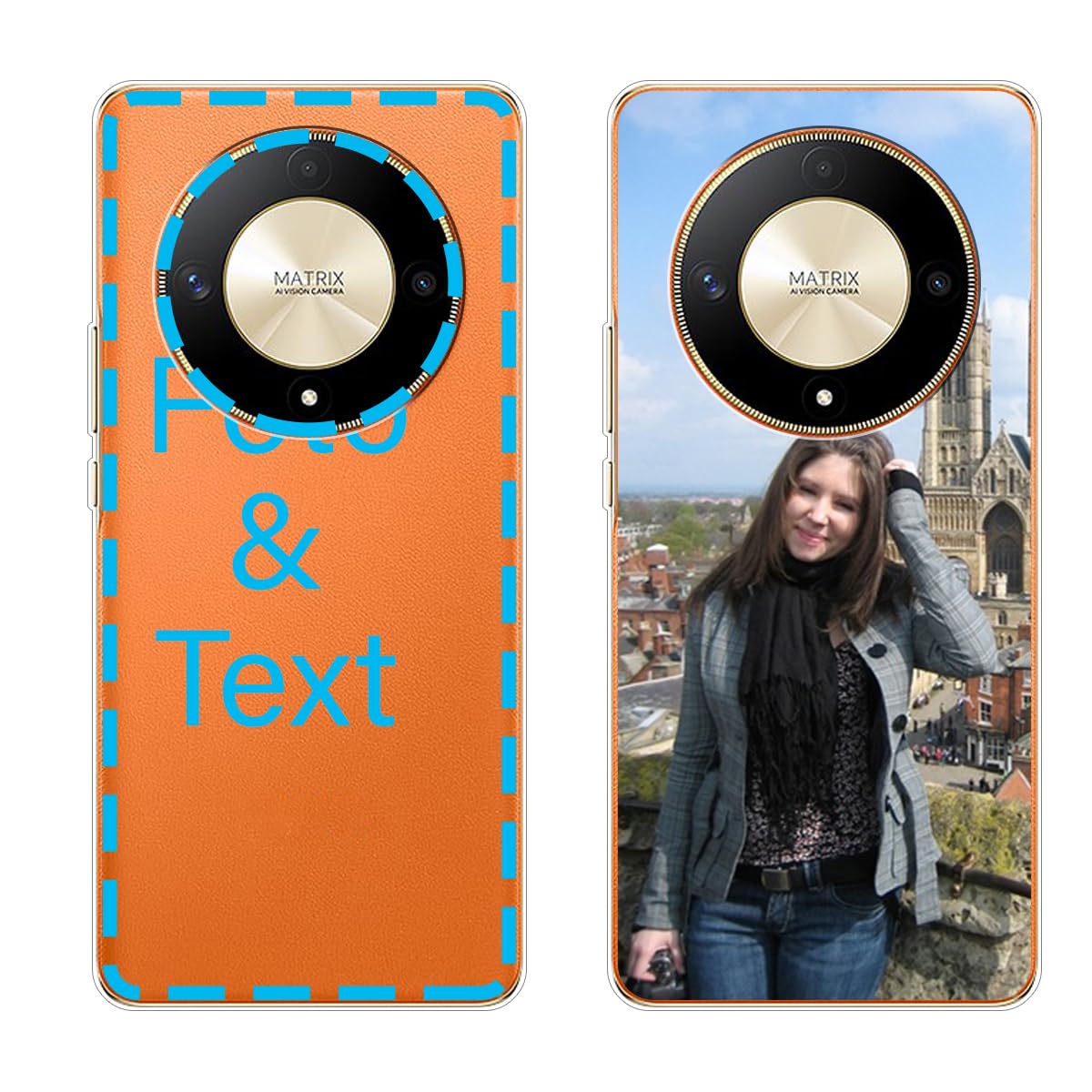 Cover Personalizzata Per Honor Magic 6 Lite 5G – Crea La Tua Custodia Con Foto, Testo O Logo – TPU Morbido Antishock - 4