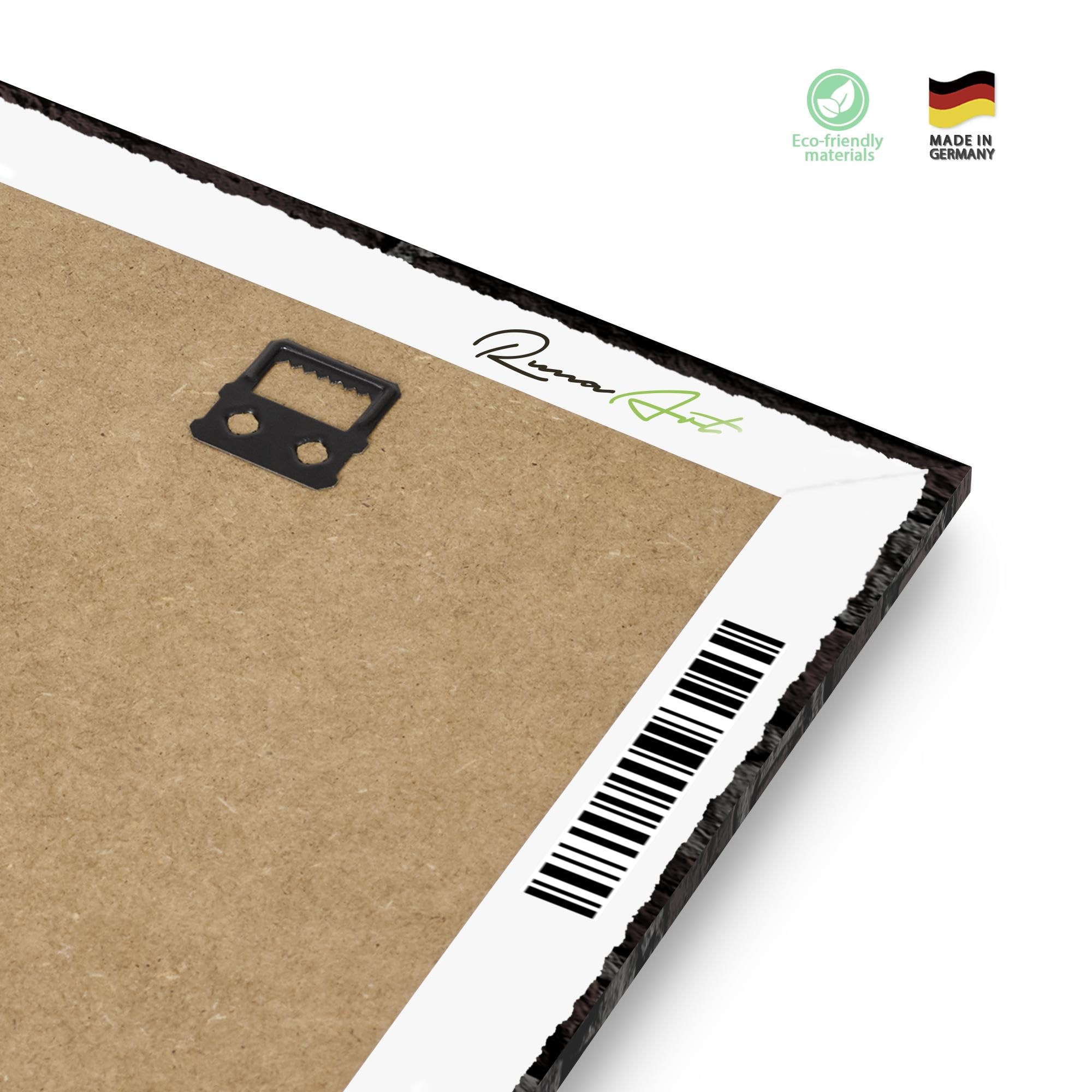 Runa Art Quadro Su Tela Non Tessuta – Dj Monkey – 110g/m² – Made In Germany – Con Gancio Incluso