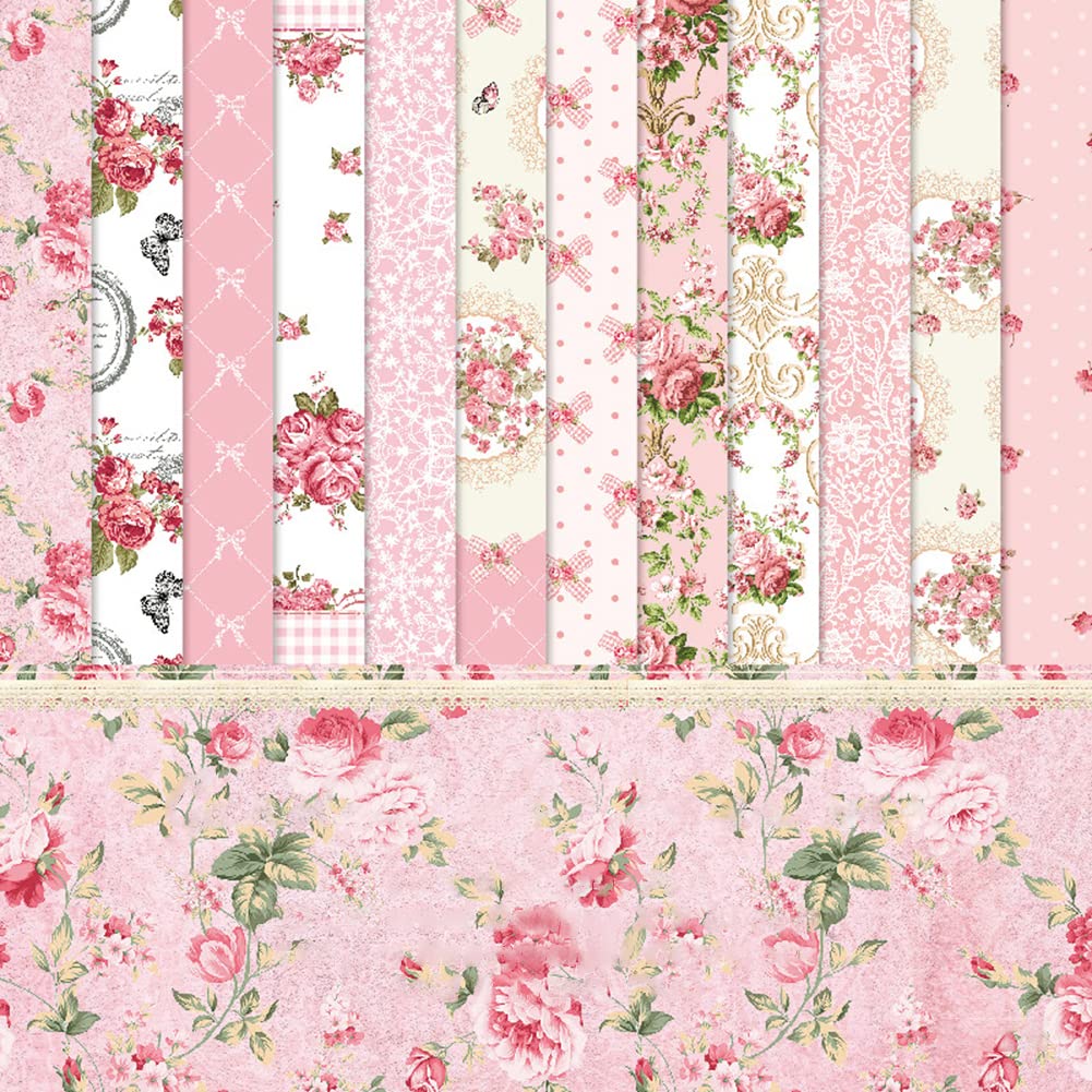 Papier De Scrapbooking 6x6, 24 Feuilles Vintage Burundi