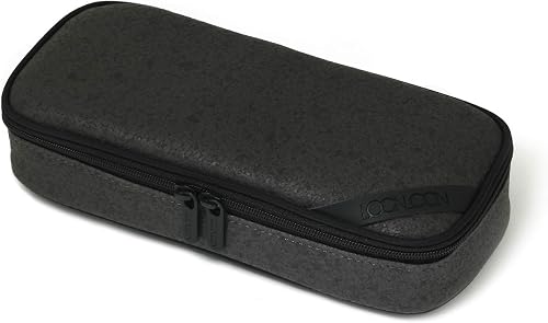 LOONLOON Estuche para lápices de piedra 663 (gris oscuro), gran capacidad, multi