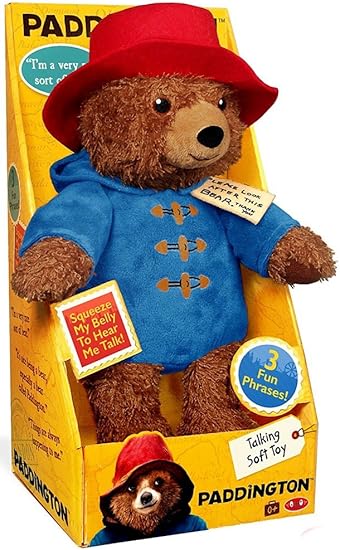 Amazon パディントン ぬいぐるみ 人形 英語 おしゃべり 28cm 海外 おもちゃ テディベア ぬいぐるみ おもちゃ