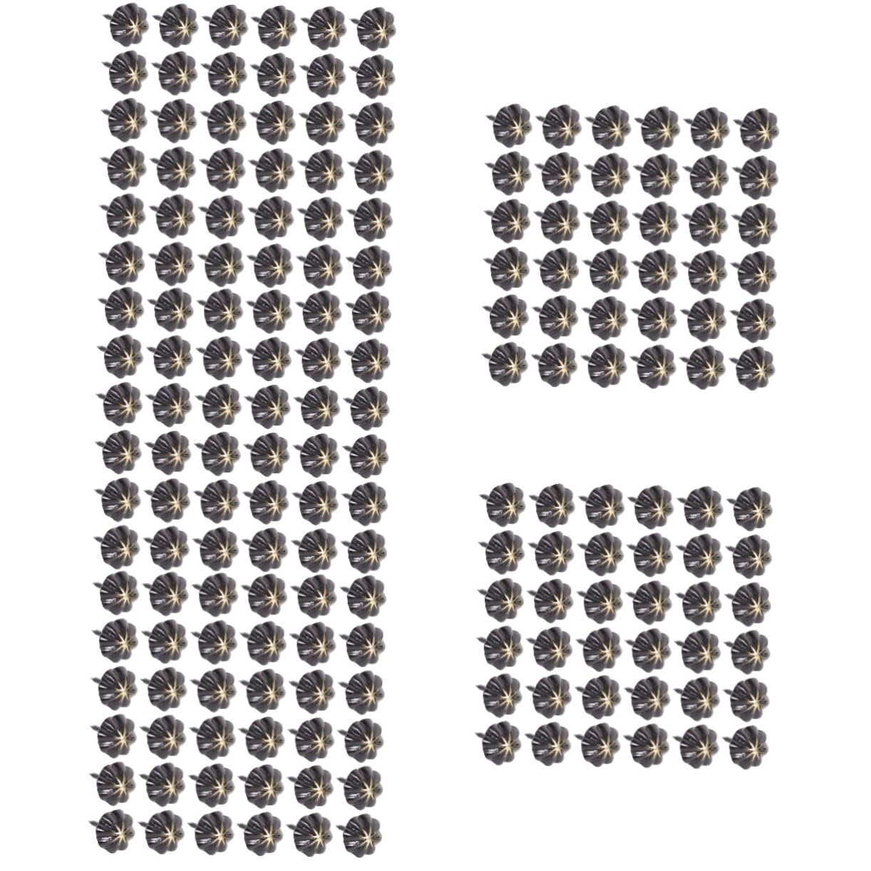 iplusmile 500pezzi Chiodi Decorativi Ferro Per Tappezzeria Testa Rotonda Per Mobili e Decorazioni Per Su Divani Letti e Pareti