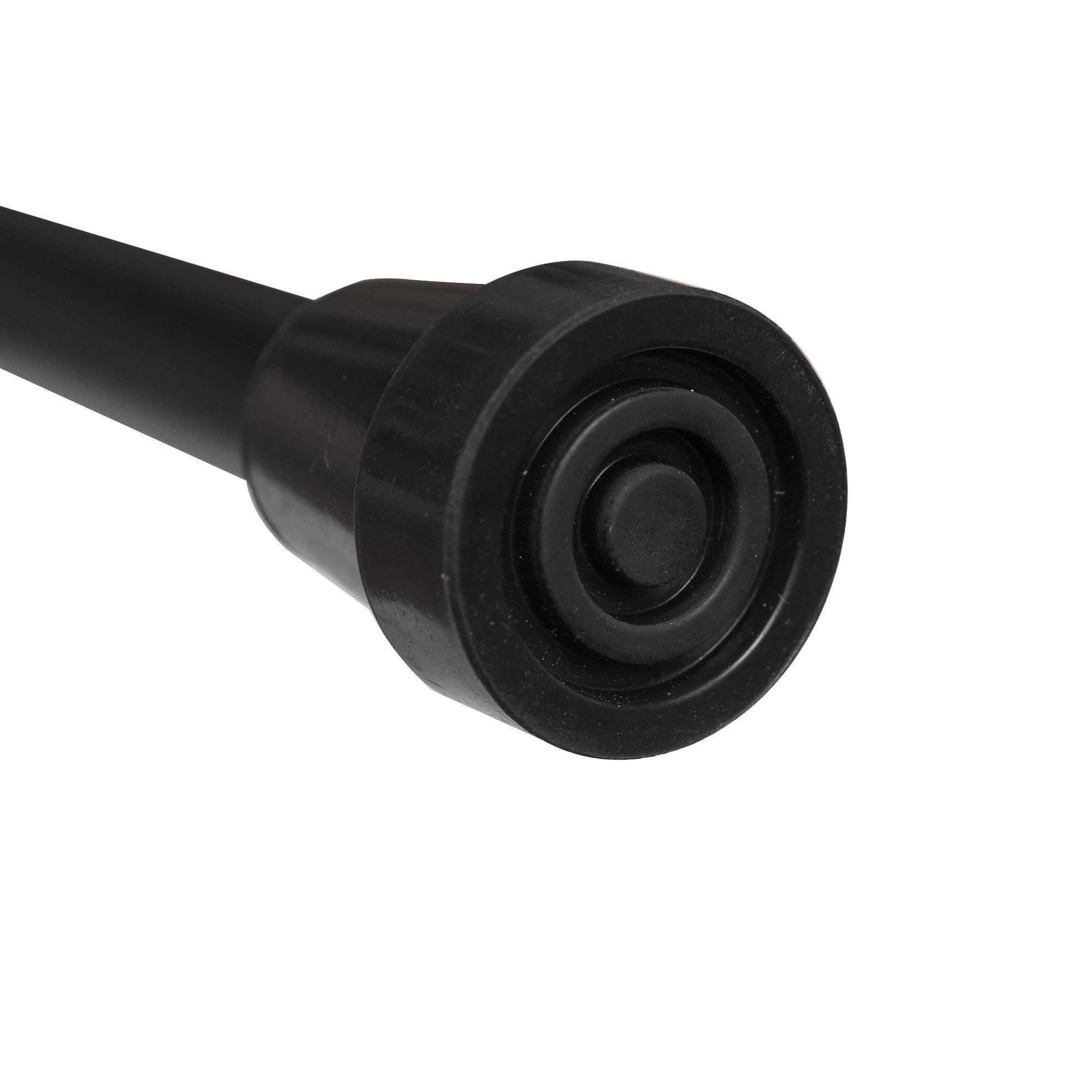 Gehstock Gehhilfe Leichtmetall mit anatomischem Comfort-Griff schwarz