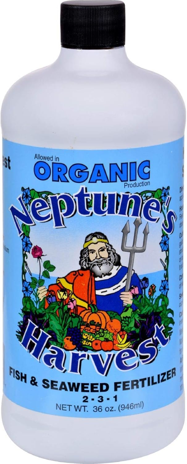 Neptune's Harvest Fish & Seaweed, qt