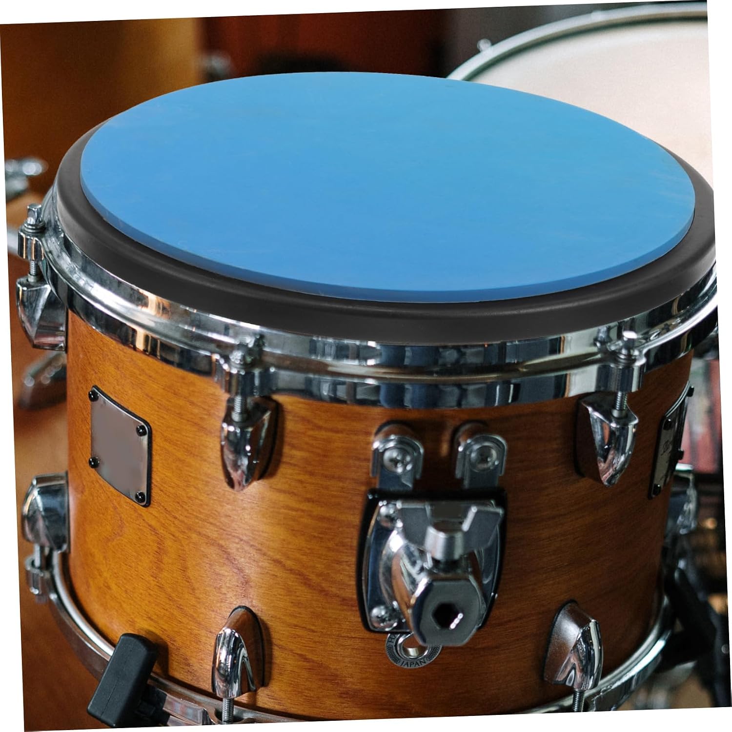 Silent Drum Practice Pad Noise Reduction Mat for Electric Drums Non-slip in Apartments and Shared Spaces Stable Construction