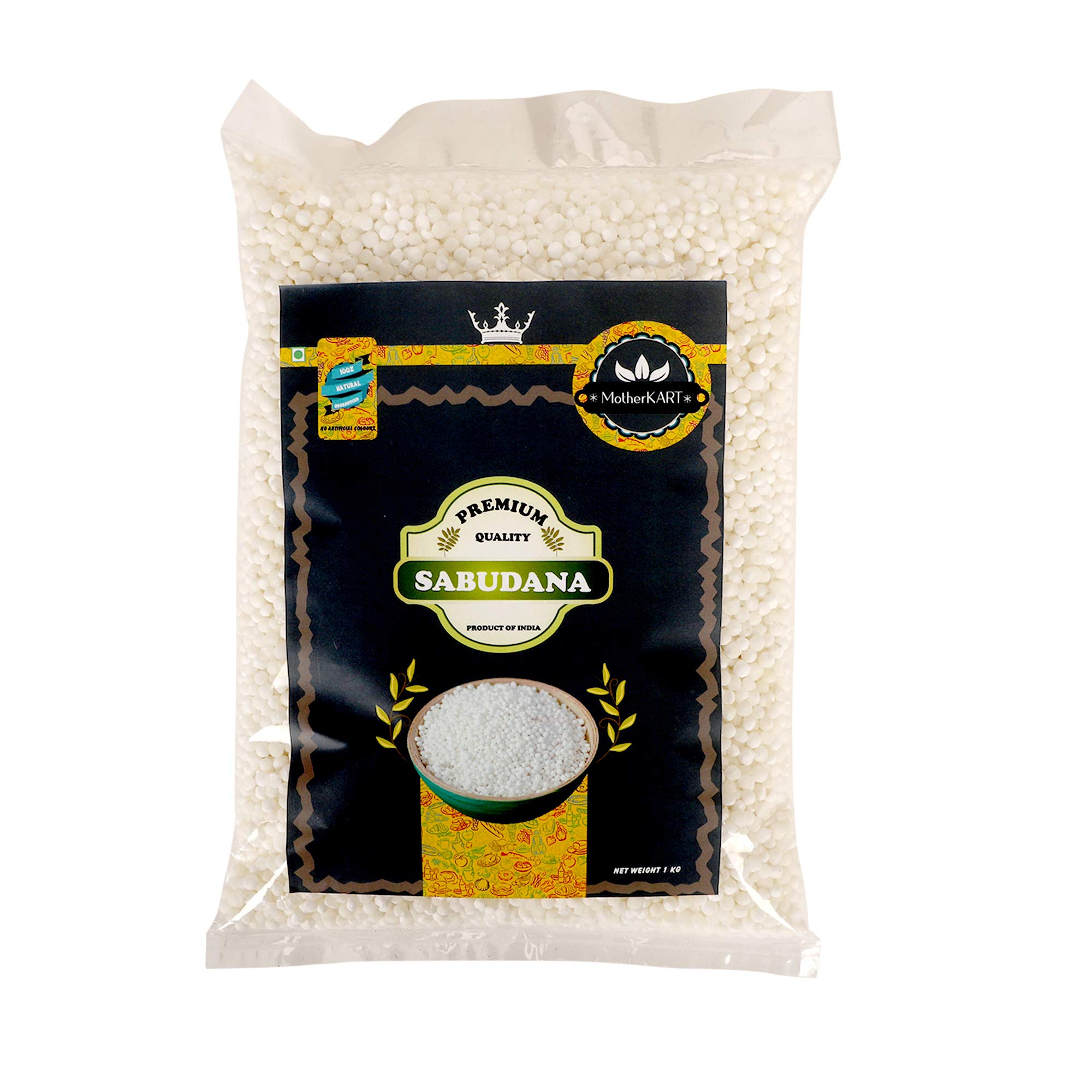 Motherkart Sabudana (Sago) 1kg Medium pearls - Gluten Free (B08CV9R7XP) Amazon Price History, Amazon Price Tracker