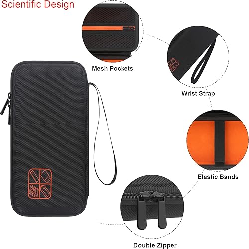 Vista 67 de Elonbo Funda de transporte para calculadora gráfica de color Texas Instruments TI-84 Plus CE/TI-84 Plus/TI-83 Plus/TI-83 Plus CE, bolsillo de malla
