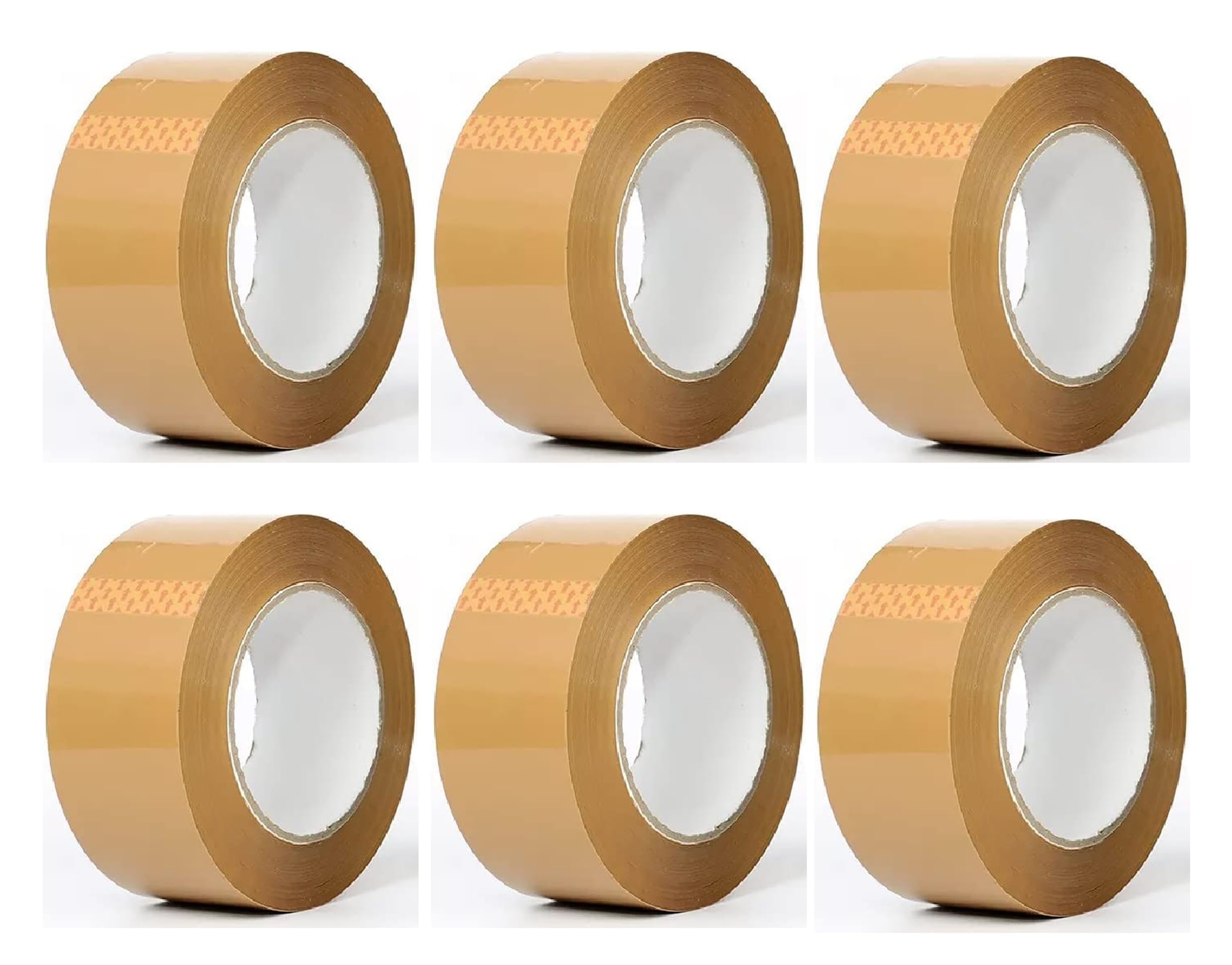 Self Adhesive Brown Cello Tape - 200 Meters in Length - 48mm / 2" Width - 6 Rolls Per Pack - BOPP Industrial Packaging Tape for E-Commerce Box Packing, Office and Home use (B0CQRJX1J5) Amazon Price History, Amazon Price Tracker