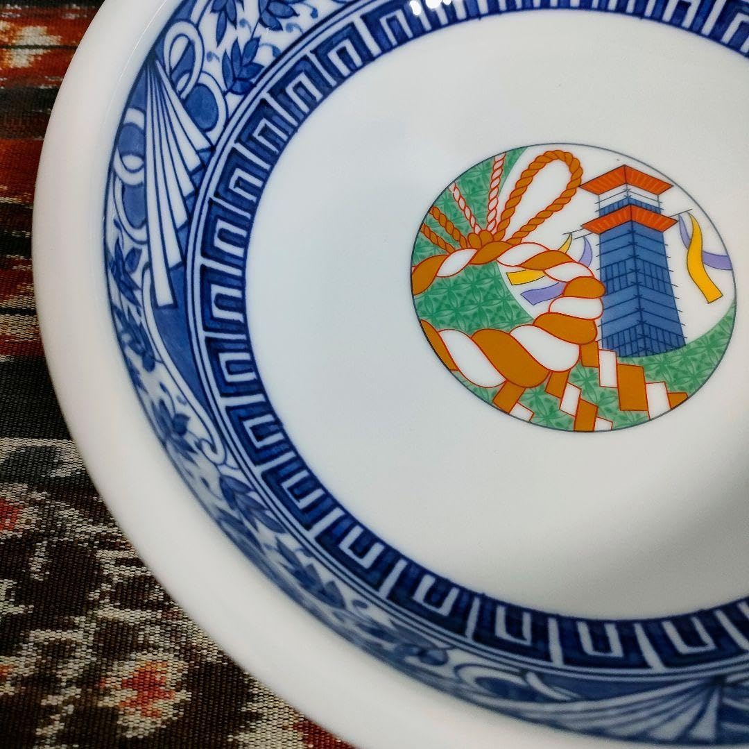 Amazon.co.jp: 大相撲 枡席 手土産 三峰 大 盛り鉢 深皿 22cm : ホーム