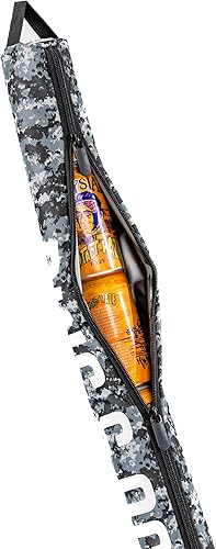 Miniatura 11 de Pins & Aces Funda de cerveza aislada para 7 latas, almacena hasta 7 latas discretamente en tu bolsa de golf, mantiene las bebidas enlatadas frías