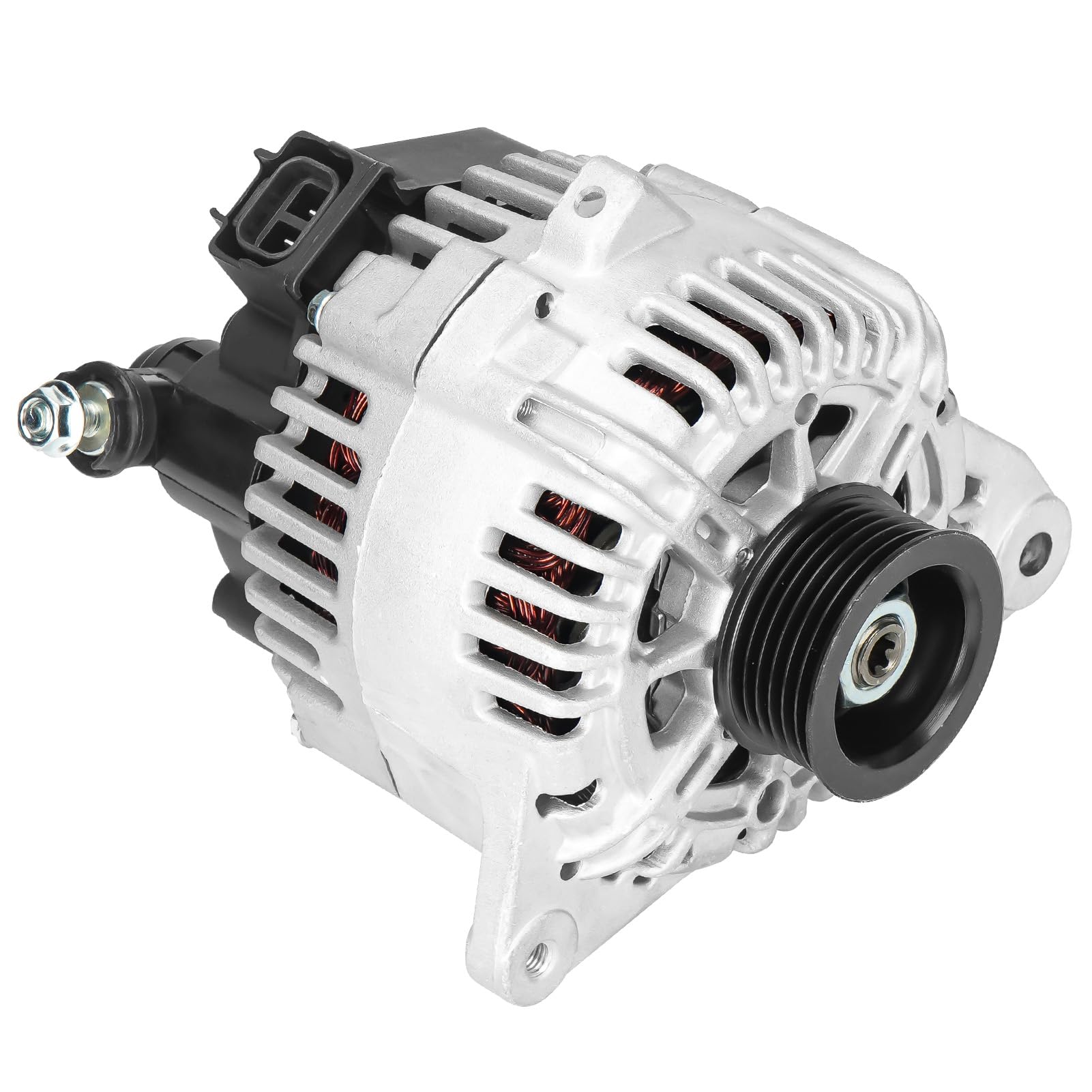 Photo 1 of New Alternator 2.7 2.7L for Hyundai Santa Fe 2002-2004, Sonata & Tiburon 2003, for Kia Magentis 2003, AVA0018, 37300-37400, 400-40082